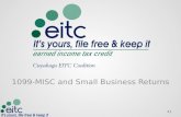 1099-MISC and Small Business Returns 1. What you need Download: // Email.