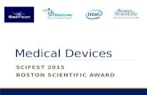 Medical Devices SCIFEST 2015 BOSTON SCIENTIFIC AWARD.