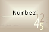 Number. Counting Numbers - Also known as Natural numbers = 1, 2, 3, 4, 5... Multiples - Achieved by multiplying the counting numbers by a certain number.