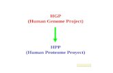 HGP (Human Genome Project) HPP (Human Proteome Proyect) D:\SPLASH.EXE.