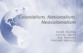 Colonialism, Nationalism, Neocolonialism Sarah Bishop Cecily David Kay Kastner Faridah Nassali Sarah Bishop Cecily David Kay Kastner Faridah Nassali.