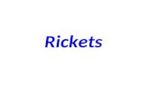 Rickets. Definition of Rickets Rickets, a disease of growing bone, occurs in children only before fusion of the epiphyses, and is due to unmineralized.