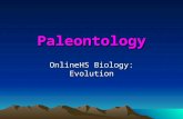 Paleontology OnlineHS Biology: Evolution. What is stratigraphy? Write a statement about the age of the various layers (and fossils that may be found in.