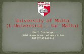 MAUI Exchange (Mid-American Universities International)