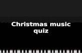 Christmas music quiz. Round 1 Christmas Number Ones.
