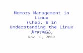 Memory Management in Linux (Chap. 8 in Understanding the Linux Kernel) J. H. Wang Nov. 6, 2009.
