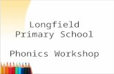 Longfield Primary School Phonics Workshop. W hat is phonics? The sound that the letter or letters make. With this basic knowledge children begin to blend.