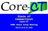 11 State of Connecticut Core-CT HRMS Users Group Meeting March 24 & 25, 2009.