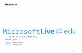 1 / 54 [ Live @ a university near you ] Mark Renne Microsoft >>