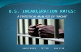 A STATISTICAL ANALYSIS OF “RACIAL” INEQUALITIES DAVID BOIKE CMTY111 M-W 3:30.
