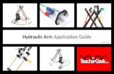 HYDRAULIC ARM EXAMPLE BUILD Hydraulic Arm Application Guide © TeacherGeek™, 2011.