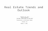 Real Estate Trends and Outlook Lawrence Yun, Ph.D. Chief Economist NATIONAL ASSOCIATION OF REALTORS ® Presentation at NAR Broker Summit Atlanta, GA August.