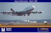 Airport Information. March 30th. Lufthansa Products March 30th.