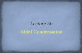 Aldol Condensation. The acidity of organic compounds is often determined by neighboring groups because they can help stabilizing the resulting anion (i.e.,