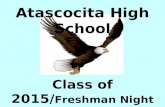 Atascocita High School Class of 2015/ Freshman Night.