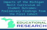 Impacts of the Michigan Merit Curriculum on Student Outcomes: Preliminary Findings from the First Cohort.