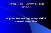 Parallel Curriculum Model A plan for moving every child toward expertise.