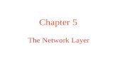 The Network Layer Chapter 5. Network Layer Design Isues a)Store-and-Forward Packet Switching b)Services Provided to the Transport Layer c)Implementation.
