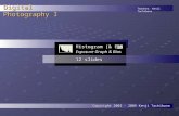 Teacher: Kenji Tachibana Digital Photography I. Histogram (& EC) Exposure Graph & Bias 12 slides Copyright 2003 - 2009 Kenji Tachibana.