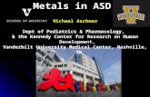 Michael Aschner Dept of Pediatrics & Pharmacology, & the Kennedy Center for Research on Human Development, Vanderbilt University Medical Center, Nashville,