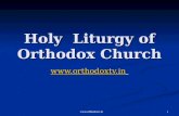 Www.orthodoxtv.in 1 Holy Liturgy of Orthodox Church .
