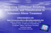Integrating Intentional Breathing, Meditation, and Visualization in Substance Abuse Treatment stebnickim@ecu.edu .
