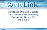 FirstLink Project Update IT Commission Meeting Columbia Basin CC 04-10-14.