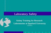 Laboratory Safety Safety Training for Research Laboratories at Stanford University 8-19-02 version [Studentchem2002.ppt]