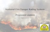 National Fire Danger Rating System Proposed Update Sept. 17, 2014.
