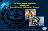 TDI Inner Space Sytsems Megalodon Closed Circuit Rebreather Course.