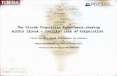 The Slovak Transition Experience- sharing within Slovak – Tunisian case of Cooperation Civil Society Needs Assessment in Tunisia Katarína Bajzíková (African.
