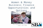 Women & Money Business Finance Opportunities and Options New Hampshire District Office (603) 225-1400.