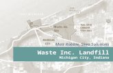 Matt Robbie, Skeo Solutions Waste Inc. Landfill Michigan City, Indiana.