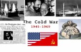 The Cold War 1945-1969. Learning Objectives THE COLD WAR AND THE FIFTIES 106. Describe the U.S. responses to Soviet aggression after World War II, including.