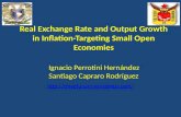 Real Exchange Rate and Output Growth in Inflation-Targeting Small Open Economies Ignacio Perrotini Hernández Santiago Capraro Rodríguez