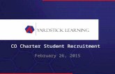 CO Charter Student Recruitment February 26, 2015.