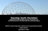 Starship Earth Revisited Rapidly Erectable Geodesic Domes, Pneumatic and Tensile Structures in the Aftermath of an Asteroid Impact ASTE 527: Space Exploration.