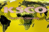 KSCO Community - 1 The KSCO Community .