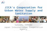 JICA’s Cooperation for Urban Water Supply and Sanitation Satoshi HAMANO Japan International Cooperation Agency Pakistan Office © yec.