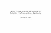 SM2222: Information Design and Visualization Public Information Symbols 4 November 2005.