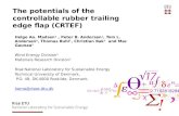 The potentials of the controllable rubber trailing edge flap (CRTEF) Helge Aa. Madsen 1, Peter B. Andersen 1, Tom L. Andersen 2, Thomas Buhl 1, Christian.