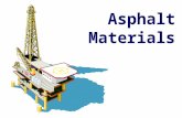 A Asphalt Materials. a Asphalt - Definition: “A dark brown to black cementitious material in which the predominating constituents are bitumens which occur.