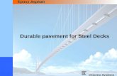 Epoxy Asphalt ChemCo Systems Durable pavement for Steel Decks.