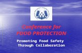 Conference for FOOD PROTECTION Promoting Food Safety Through Collaboration.