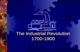The Industrial Revolution 1700-1900. Setting the Scene In the 1700s, small farms covered most of England. Wealthy landowners were buying all the small.