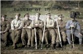 You are going to plan the Battle of the Somme In groups you all need the ‘Battle planners Kit’ – Lay this on your tables. Instructions from Head Quarters.