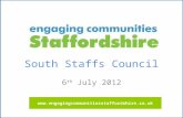 South Staffs Council 6 th July 2012 .