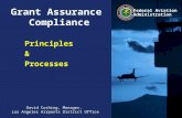 Federal Aviation Administration Grant Assurance Compliance David Cushing, Manager, Los Angeles Airports District Office Principles & Processes.