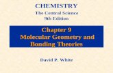 Chapter 9 Molecular Geometry and Bonding Theories CHEMISTRY The Central Science 9th Edition David P. White.