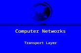 Computer Networks Transport Layer. Topics F Introduction (6.1)  F Connection Issues (6.2 - 6.2.3) F TCP (6.4)
